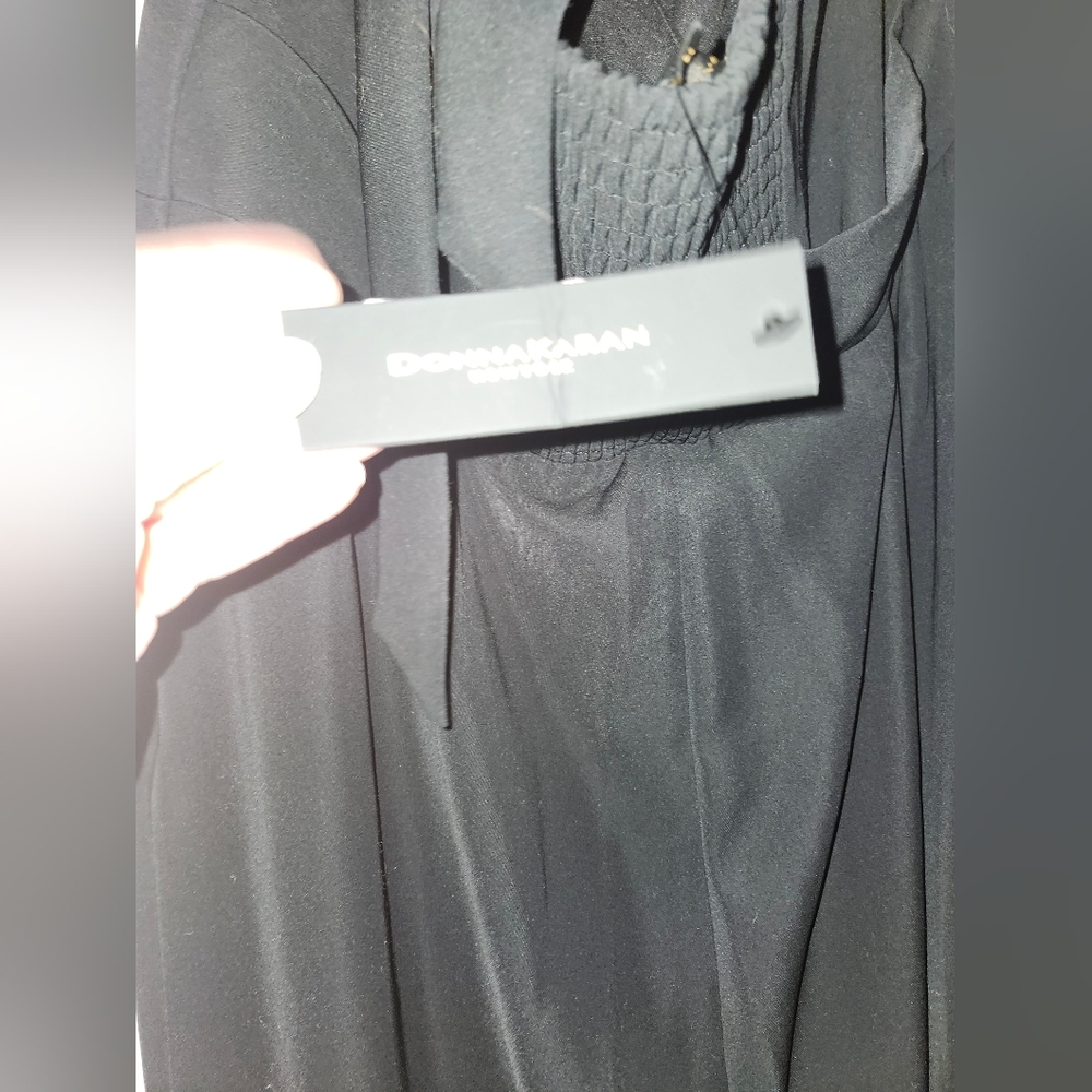 Donna Karan Black Halter Jumpsuit